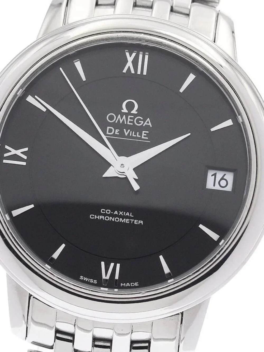 OMEGA De Ville Prestige 424.10.33.20.01.001 black Dial Automatic Ladies_944599